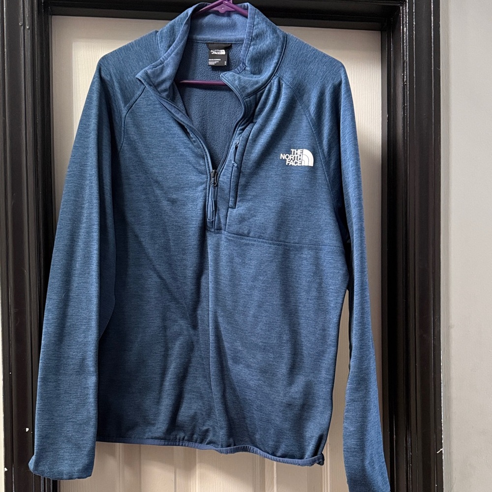 The North Face Navy Quarter-Zip Fleece